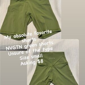 NVGTN Olive Bike Shorts